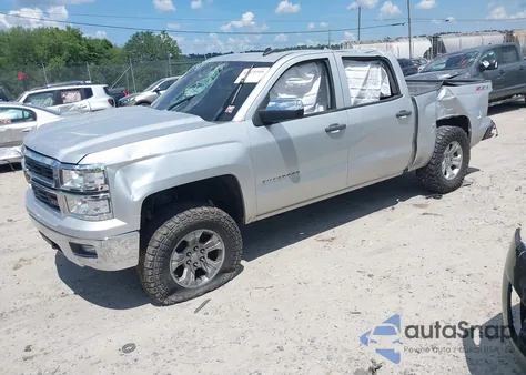 2014 Chevrolet Silverado K1500 Lt z USA, uszkodzony, nr VIN 3GCUKREC9EG540582